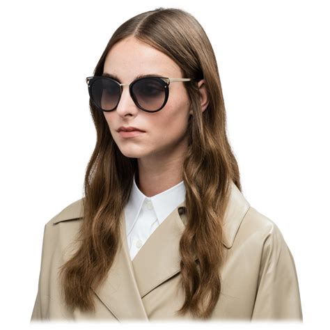 prada occhiali neri|Occhiali Prada Eyewear Collection.